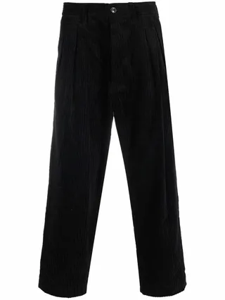 Cropped Corduroy Trousers