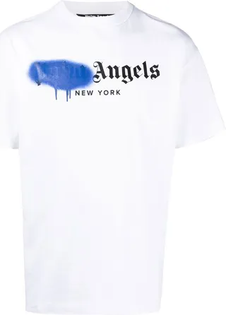 sprayed logo T-shirt
