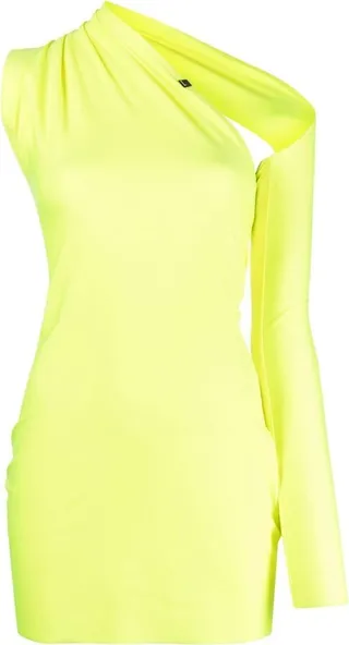 One-Sleeve Minidress