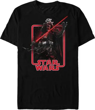 Men's Star Wars: Visions Samurai Darth Vader T-Shirt - Black - Small