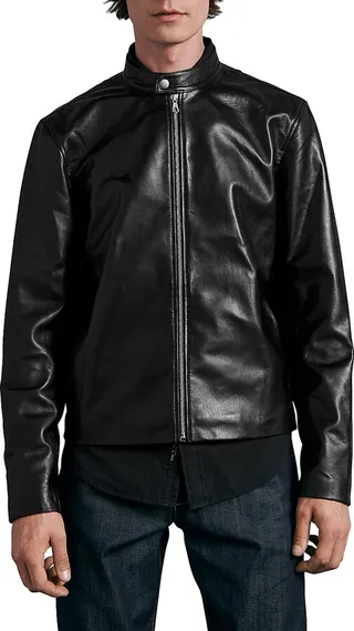 ICONS Archive Cafe Racer Leather Jacket