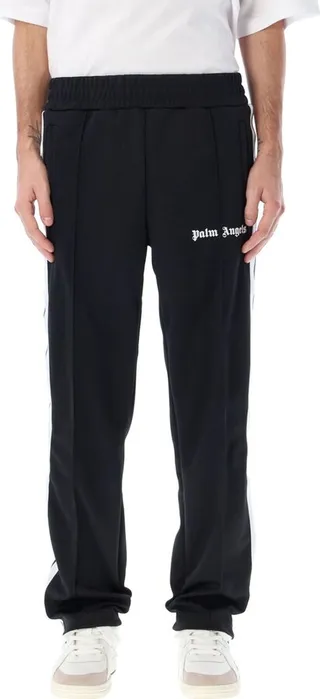 Palm Angels Logo Printed Classic Track Pants