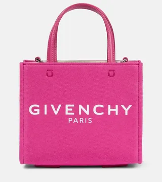 G Mini canvas tote bag