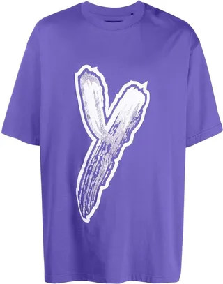 logo-print cotton T-shirt