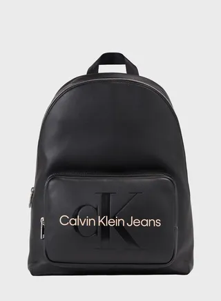 Monogram Detailed Backpack