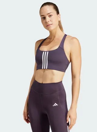 3 Stripes Powerimpact Medium Support Bra