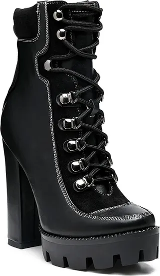 London Rag Yeti Platform Boot