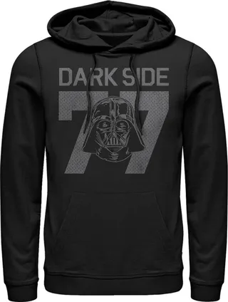 Men's Star Wars Root for the Dark Side Pull Over Hoodie - Black - Small