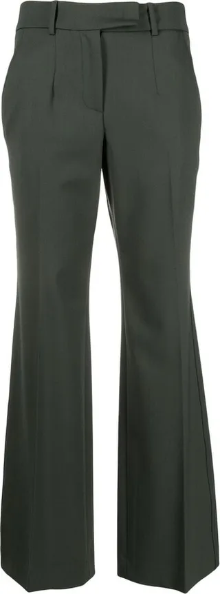 Straight-Leg Tailored Trousers