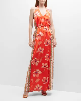 Elsie Halter Maxi Dress