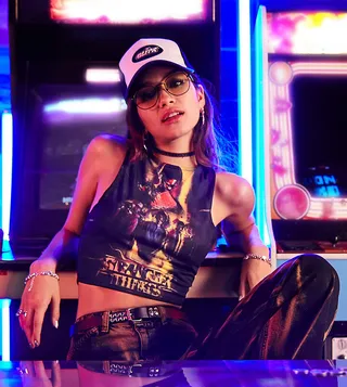 Reclaimed Vintage x Stranger Things 90s tank top with character print