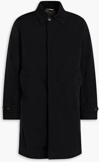 Crinkled shell coat