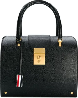 Mrs. Thom Lucido leather tote bag