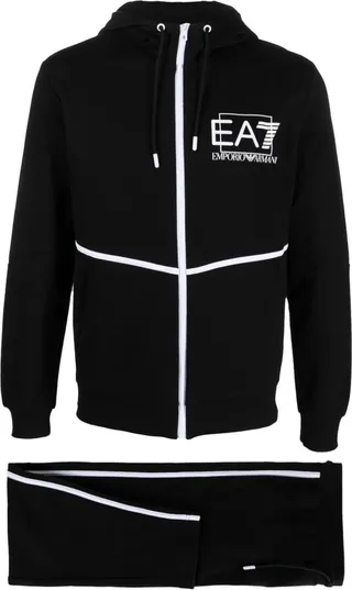 Logo-Print Tracksuit