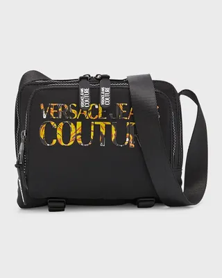 Men's Logo Couture Crossbody Bag