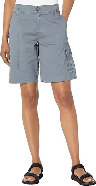 Lee Flex-To-Go Cargo Bermuda (Tech Grey) Women's Casual Pants