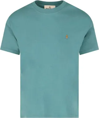 Vivienne Westwood Orb Embroidered Crewneck T-Shirt