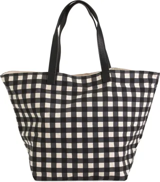 Josephine Checkered Tote