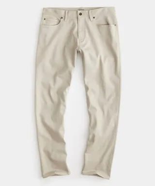 Straight Fit 5-Pocket Chino in Manor Gray