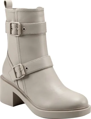 Bandolino Women's Gilbert Buckle Combat Booties Women's Shoes