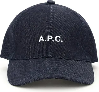 A.P.C. Charlie Denim Baseball Cap