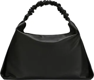Soft nappa leather maxi-bag