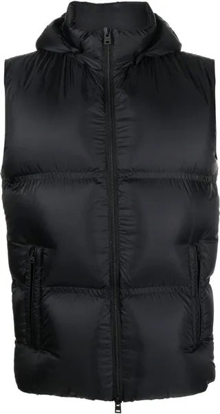 Padded Zip-Up Gilet
