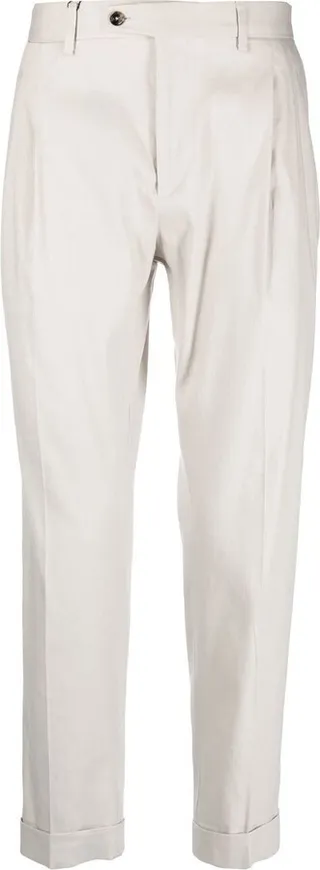 Slim-Fit Tailored Trousers