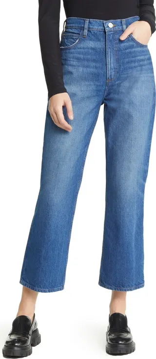 Le High 'N' Tight Crop Mini Bootcut Jeans