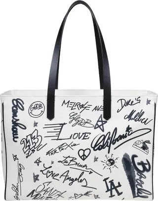 Golden Goose Deluxe Brand Printed Tote Bag