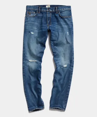 Slim Fit Selvedge Made In USA Jean in Commerce Wash