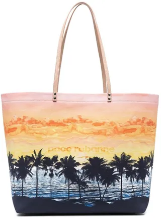 Logo Graphic Print Tote