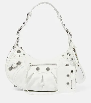Le Cagole Small leather shoulder bag