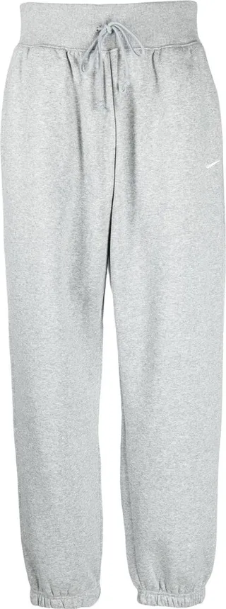High-Waisted Fleece Track Pants