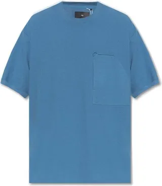 Y-3 Pocket Detailed Crewneck T-Shirt