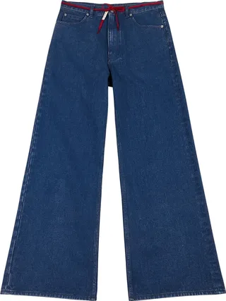 Marni Belted Wide-leg Jeans