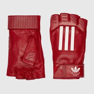 adidas x Gucci leather gloves