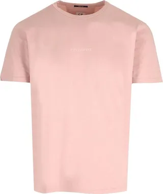 C.P. Company Logo Printed Crewneck T-Shirt