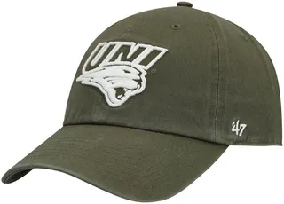 Men's '47 Olive Northern Iowa Panthers OHT Military Appreciation Woodrough Clean Up Adjustable Hat