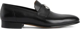 Logo Plaque Loafers