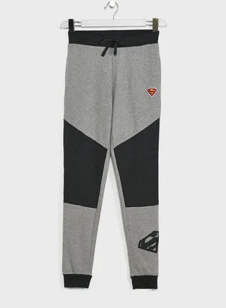 Youth Superman Logo Sweatpants