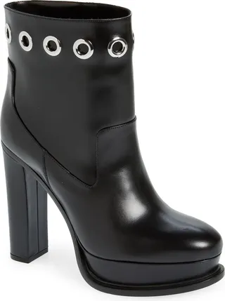Studded Platform Bootie