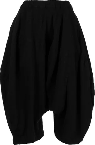 Cropped Wide-Leg Trousers