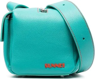 Lacubetto leather shoulder bag