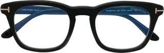 Square-Frame Optical Glasses