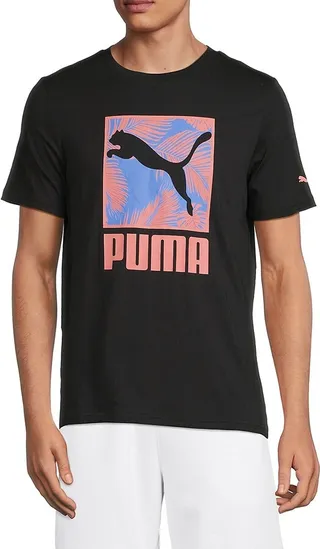 Palms Crewneck Graphic Tee