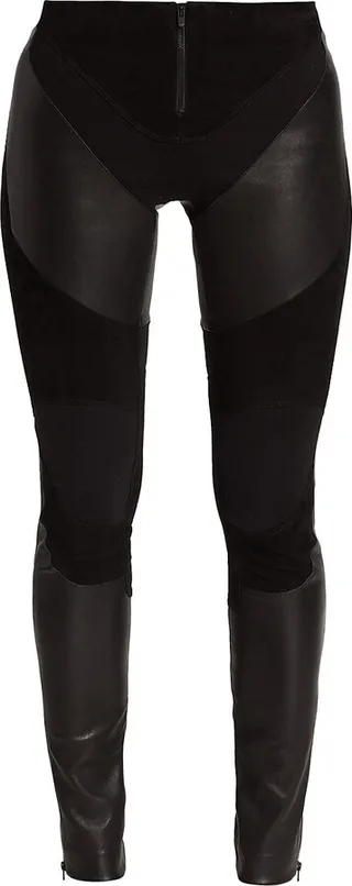 Leather Moto Pants