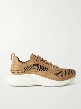 Streamline Rubber-Trimmed Ripstop Sneakers