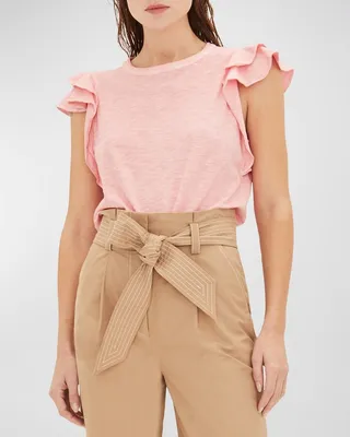 Akeela Flutter Sleeve Tee