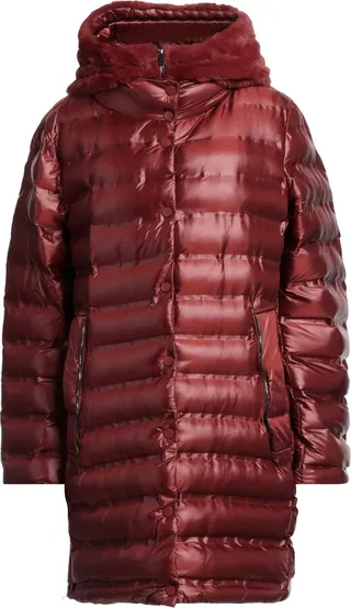 Down Jacket Brick Red